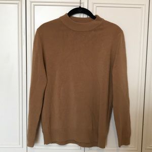 Tan/ chestnut sweater